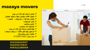 Furniture moving companies in New Alamein City